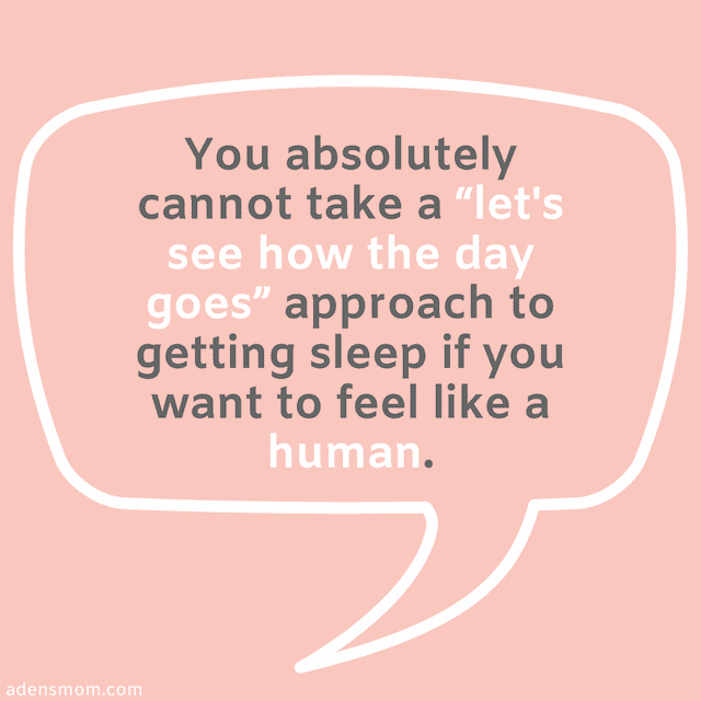survival tips new moms quote getting enough sleep