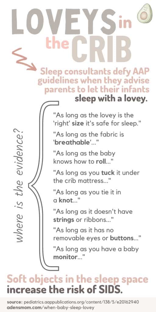 infographic lovey safety crib