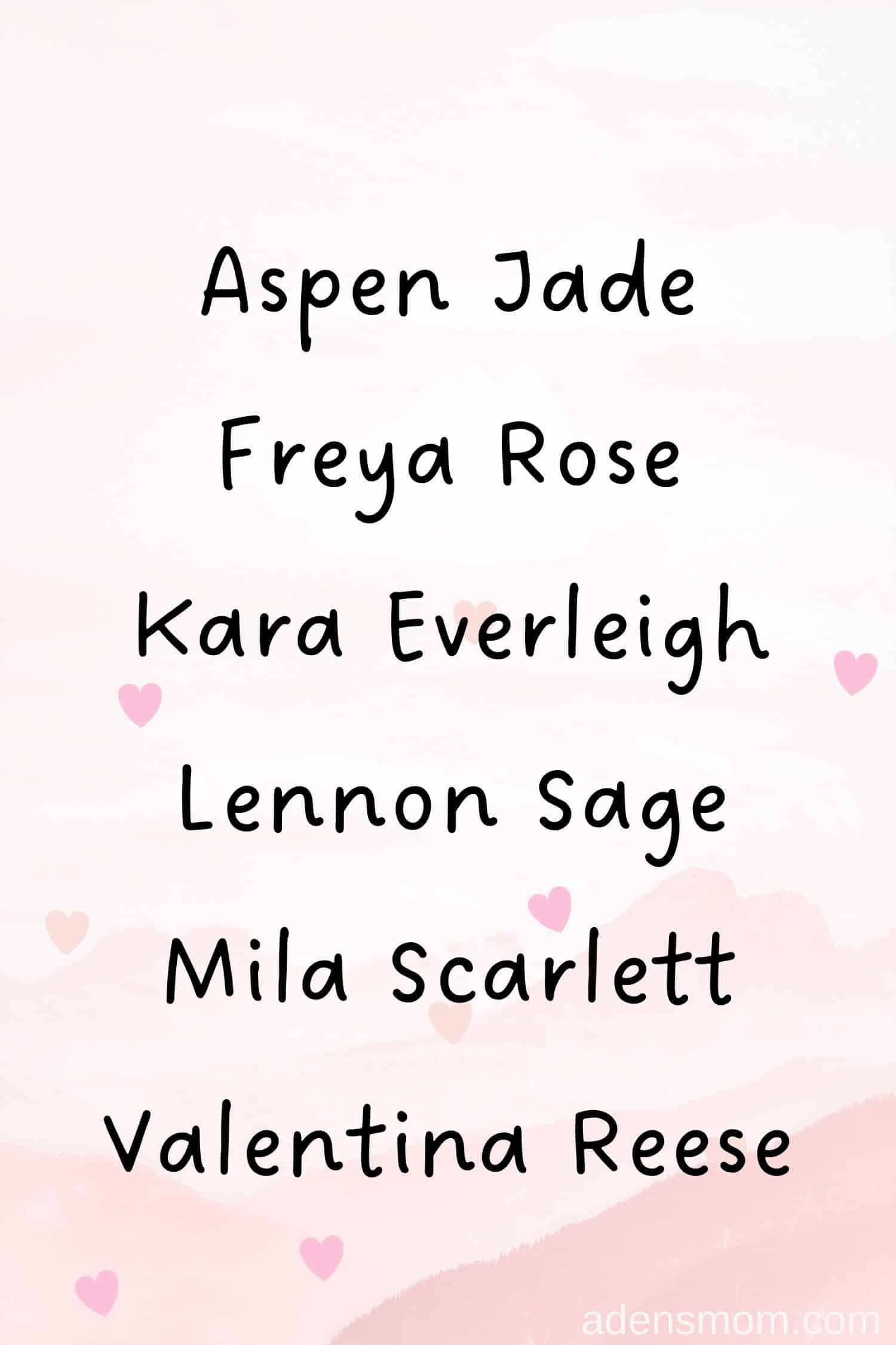 list cool names that mean love