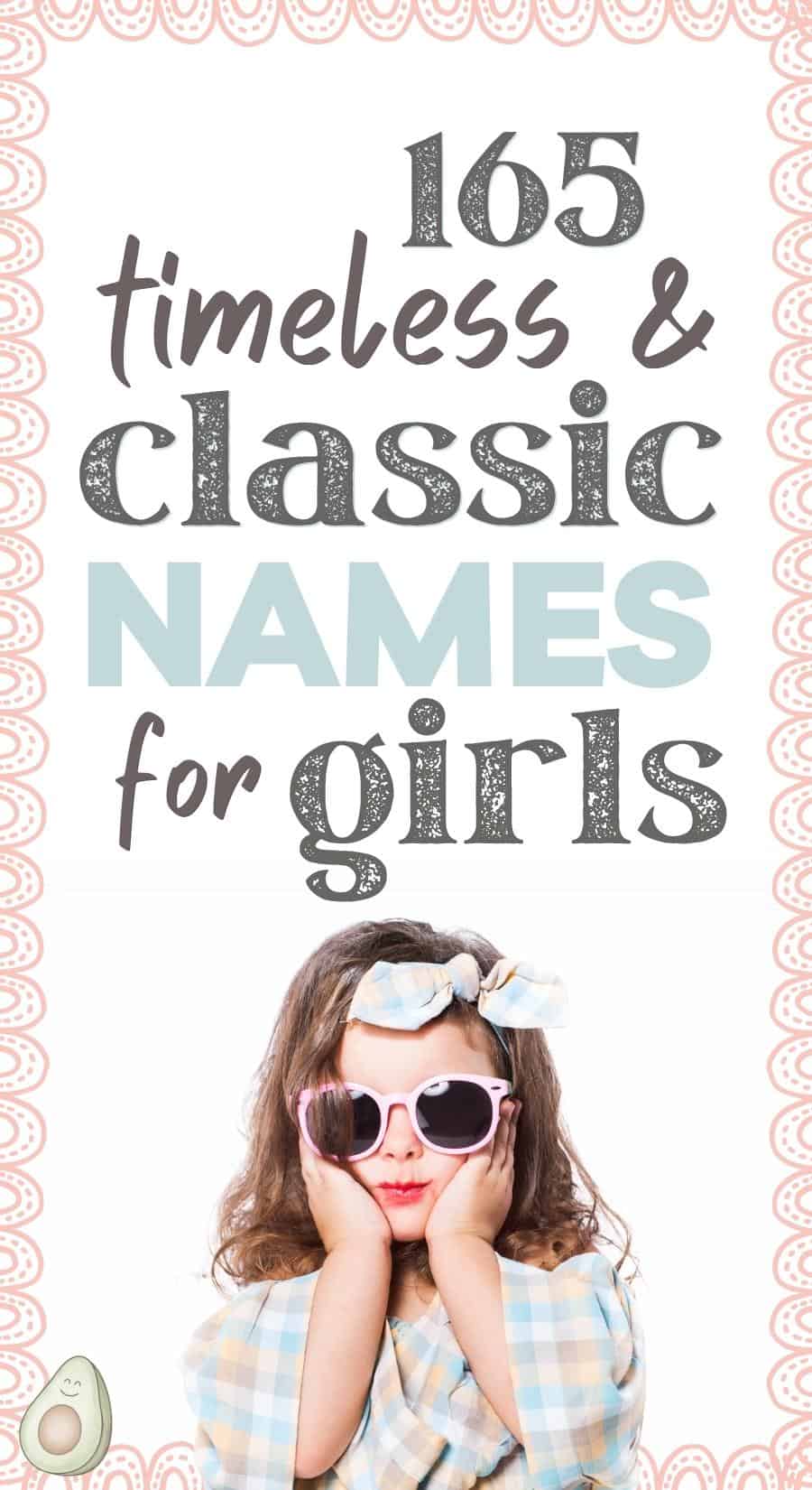 classic girl names pin