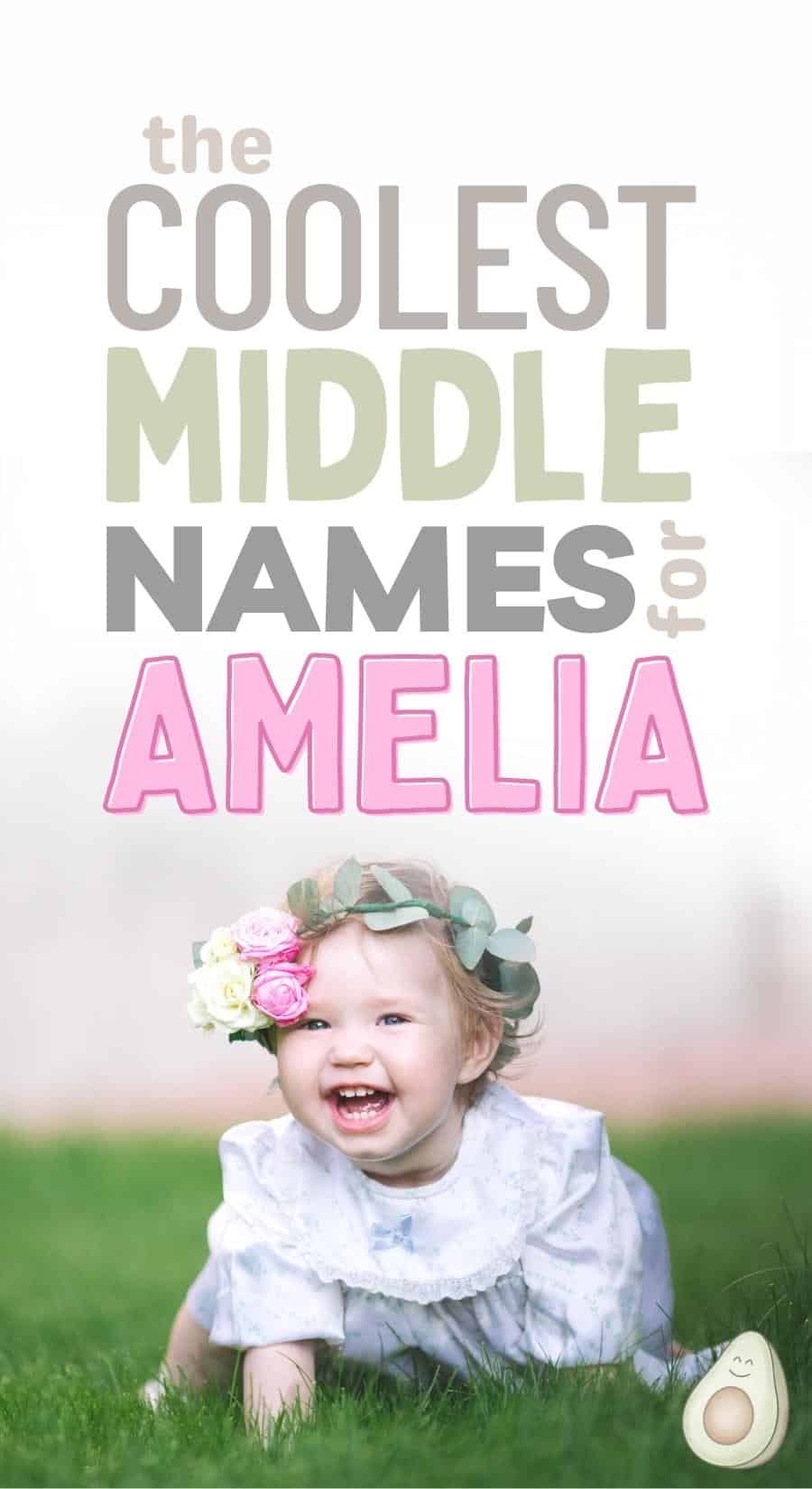 middle names for amelia pin