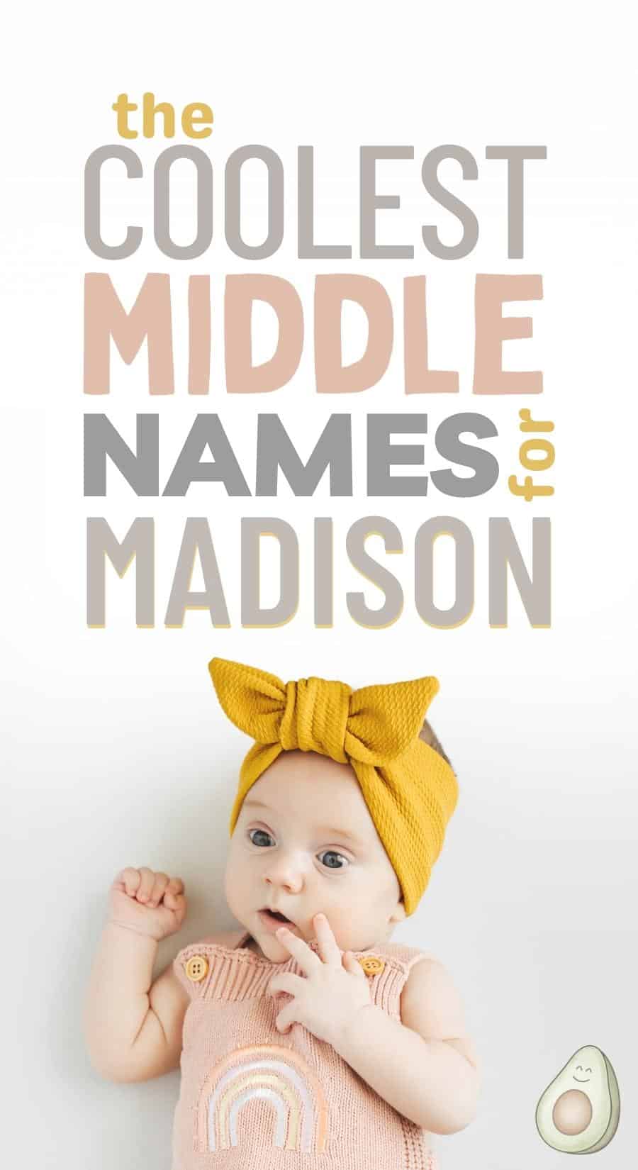 middle names for madison pin