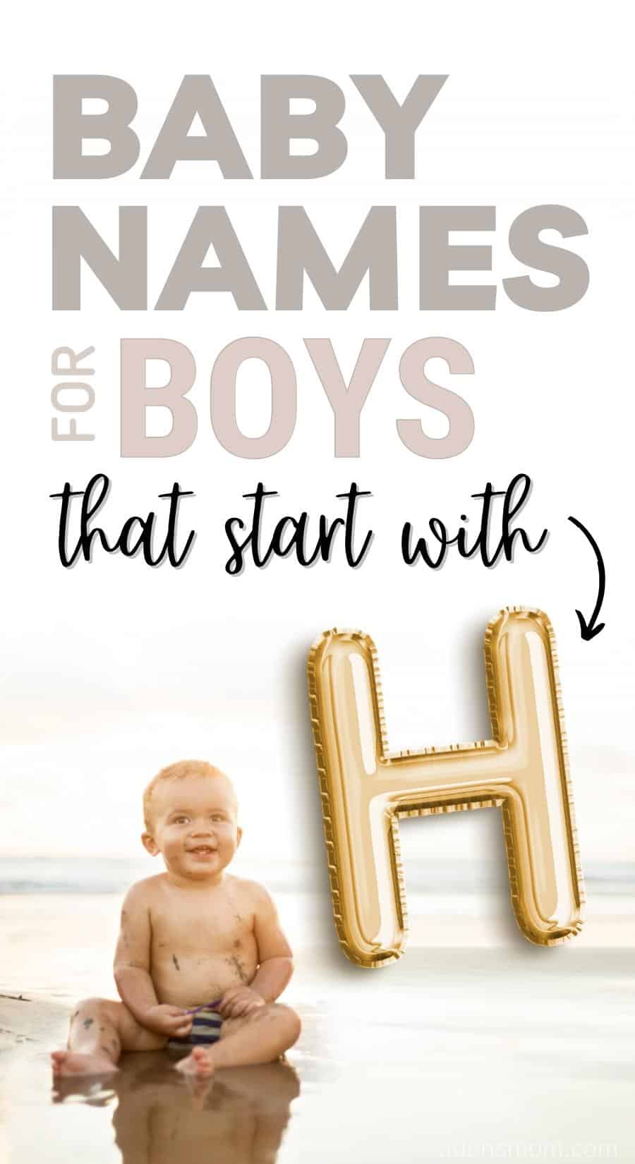 boy names that start with h pin