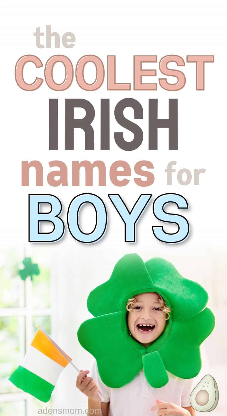 Irish Boy Names pin