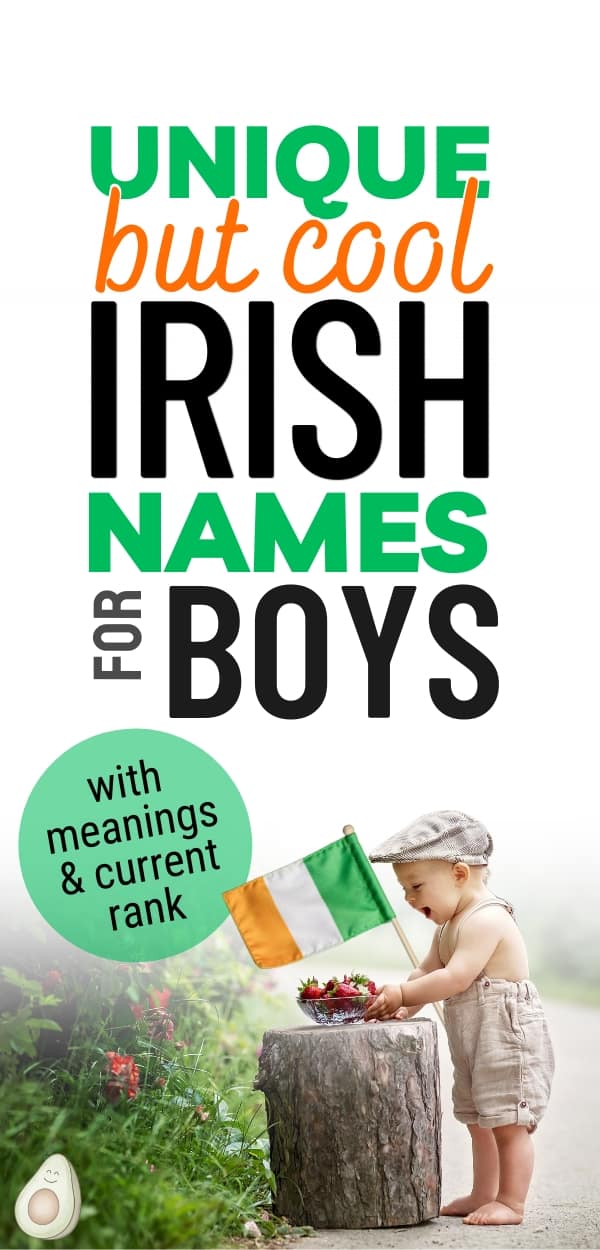 unique but cool irish boy names