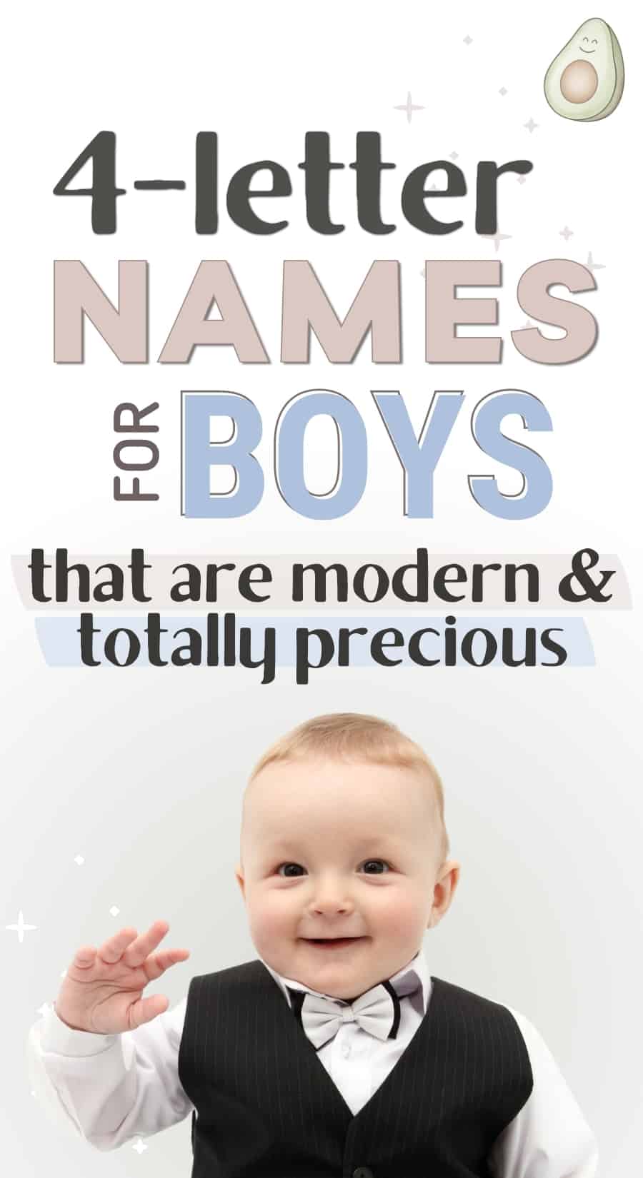 4 letter boy names pin