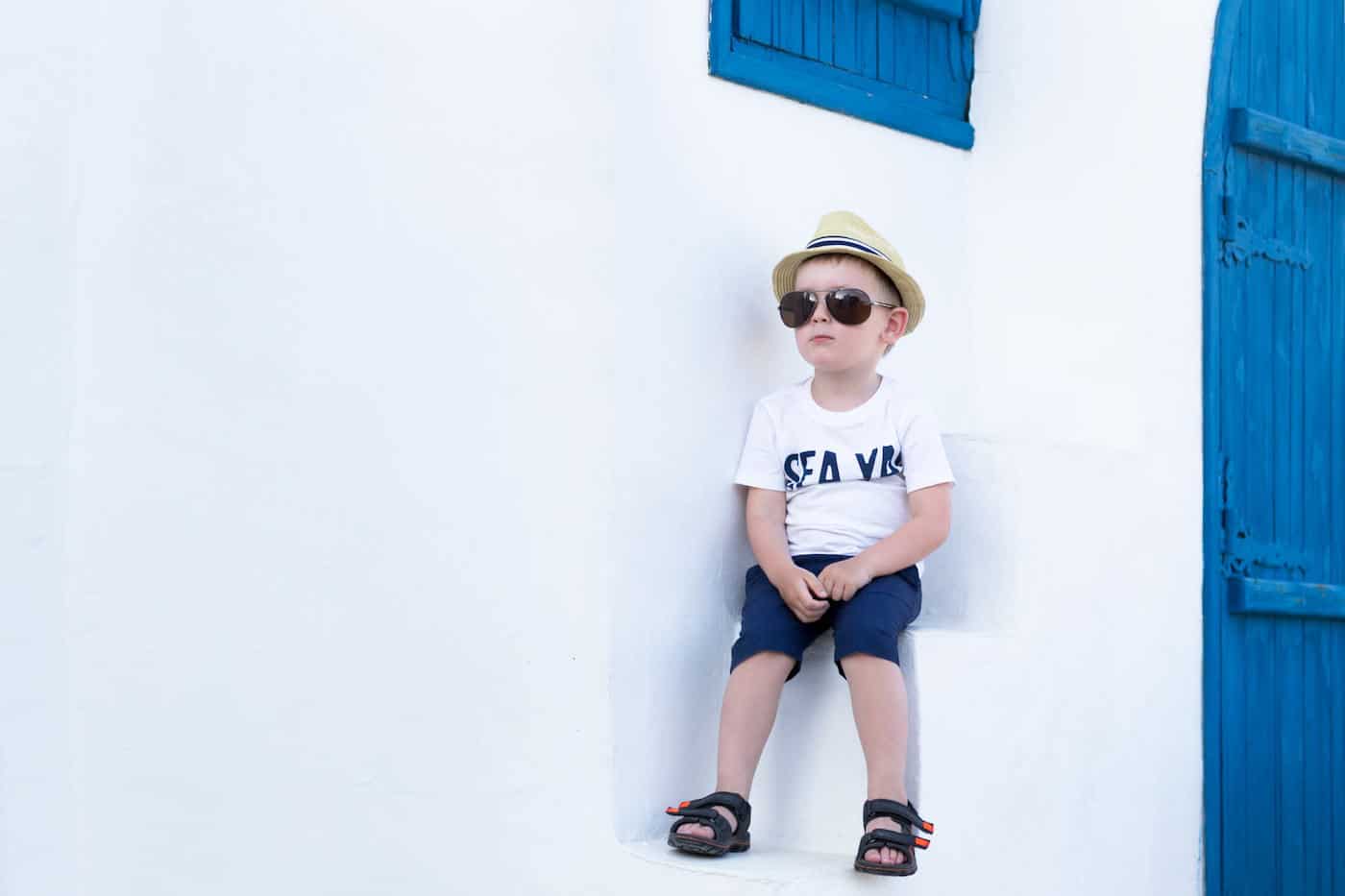 little greek boy in greece