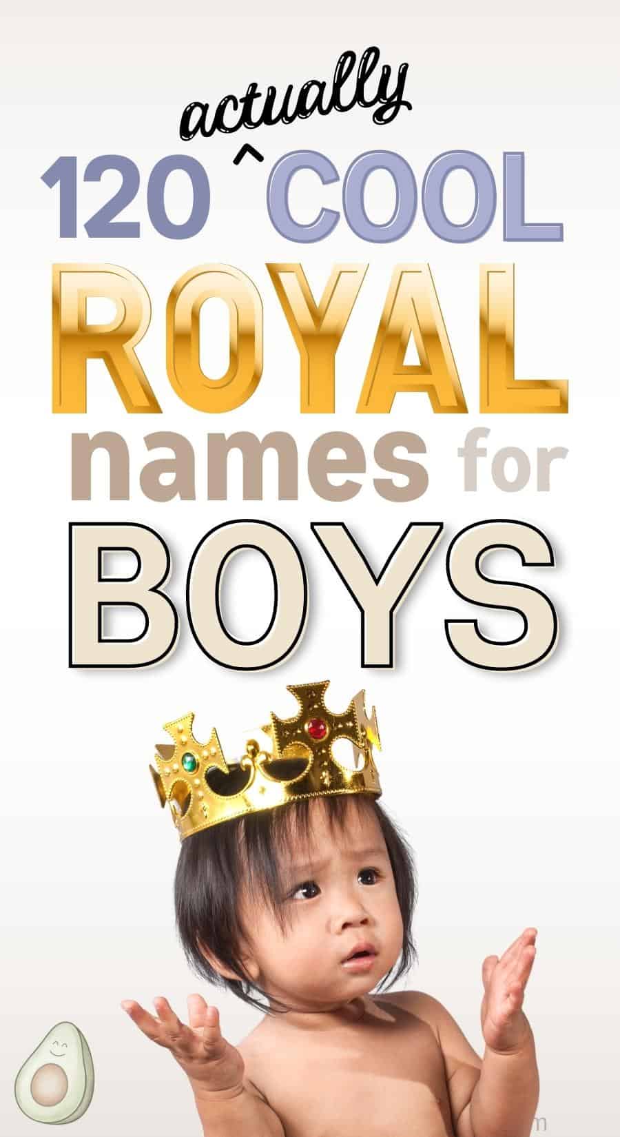 royal boy names pin