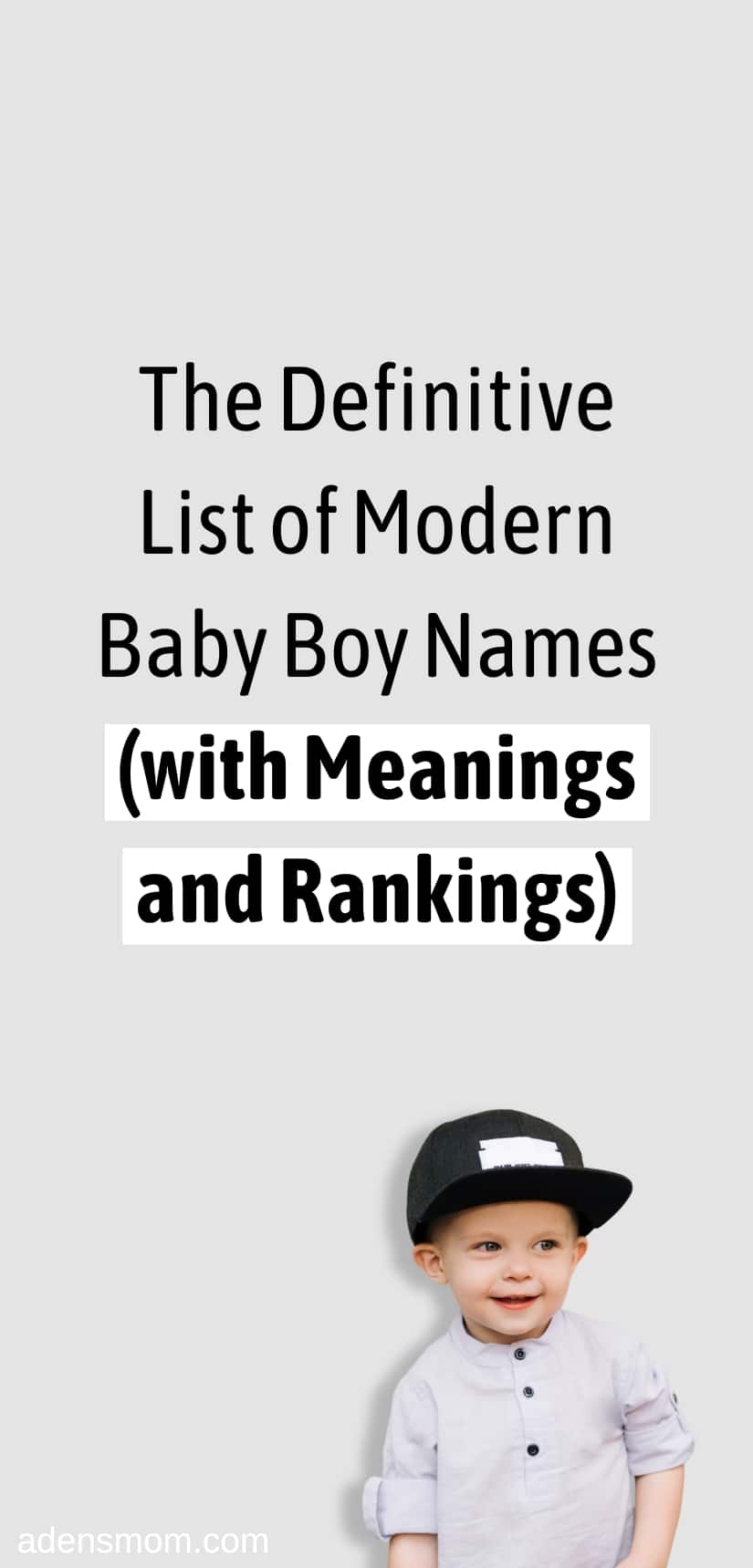 modern boy names with meanings