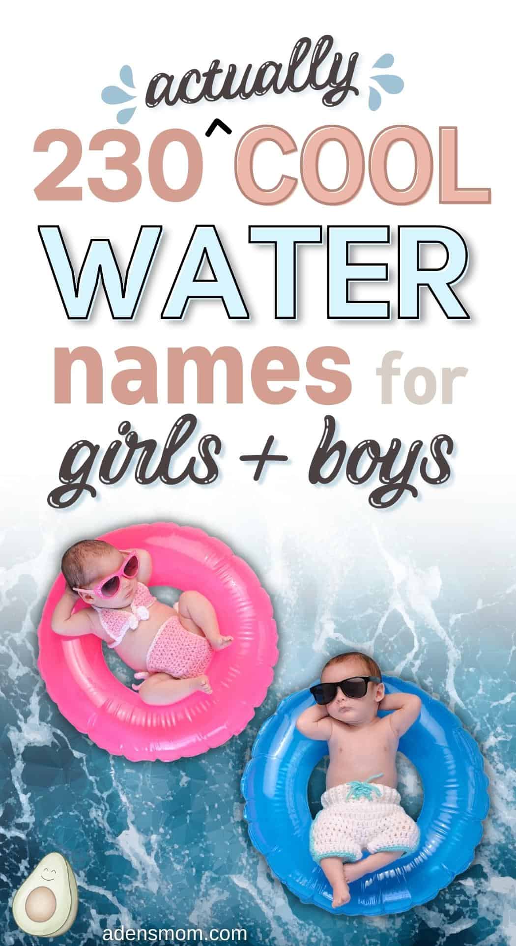 water names pin