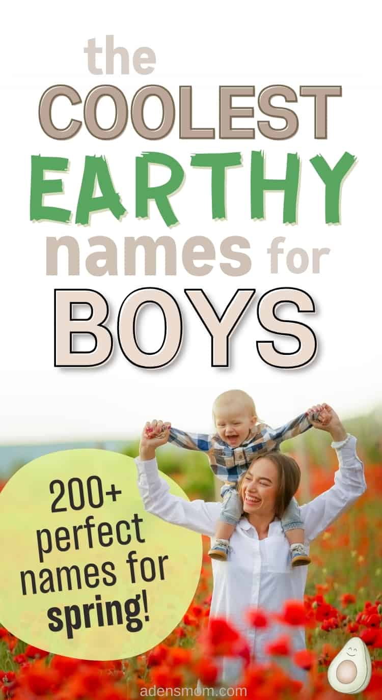 earthy boy names for spring